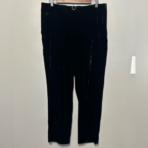 Talbots, Elegant & Plush Velvet Black Dressy Pants Size 14 EUC!!